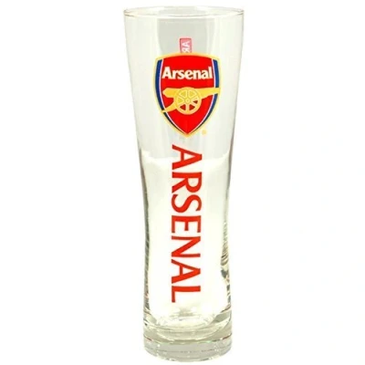 Image of Official Arsenal FC Crest Peroni Pint Glass by F.C.