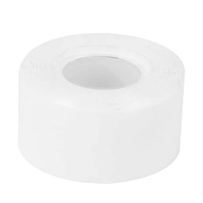 Image of Self Amalgamating Tape, Waterproof Fusing Silicone Rubber Repair Tape for Plumber/Leaking Pipe Sealing/Water Hose Repair, 3 m x 25mm, White