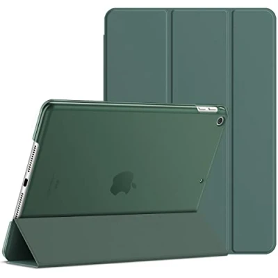 Image of JETech Case for iPad (9.7 Inch, 2018/2017 Model, 6th/5th Generation), Smart Cover Auto Wake/Sleep (Misty Blue)