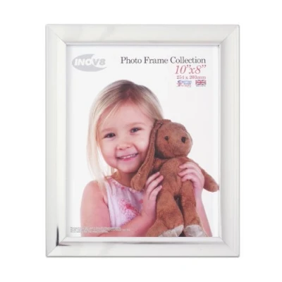 Image of Inov8 Framing Photo Frame, Scoop Chrome, 10x8 inch
