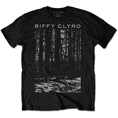 Image of Biffy Clyro Tree Official Tee T Shirt Mens Unisex (Large) Black
