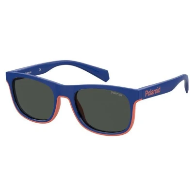 Image of Sunglasses Polaroid Pld 8041/s col. rtc/m9 Child Square Blu