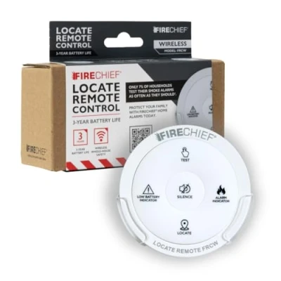 Image of Fire Alarm Remote Locate Control For Firechief Wireless Interlink Heat, Smoke and Carbon Monoxide Real Time Alerts &amp; Easily Test CO, Alarms Home