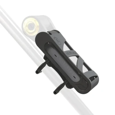 Image of FoldyLock Forever Bike Lock Mount Carrying Case Ultra Lightweight Mounting Bracket for Folding Portable Secure Bicycle Attachment Accessory