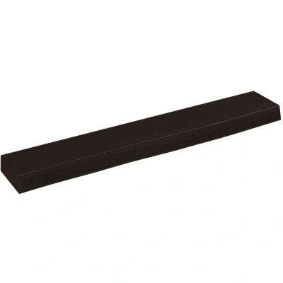 Image of vidaXL Wall Shelf Dark Brown 60x10x4 cm Treated Solid Wood Oak