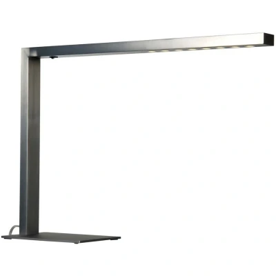 Image of Minimum Integrated Led Table Lamp Satin Nickel