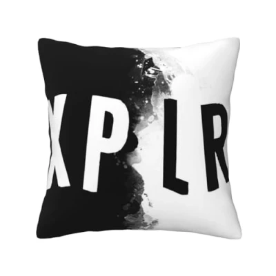 Image of XPLR Sam and Colby Throw Pillow Case, 3D Printed Home Pillowcase Living Room Soft Square Cover for Decor Bedroom Couch 20&quot;x20&quot;