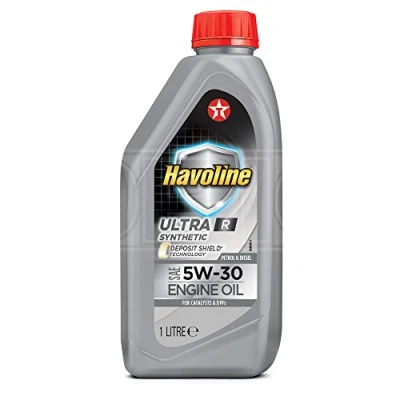 Image of P000326 Engine oil TEXACO Havoline Ultra R 802534NKE 5W 30 1l MERCEDES BENZ: C Class Saloon, E RENAULT: MASTER 3 Kasten