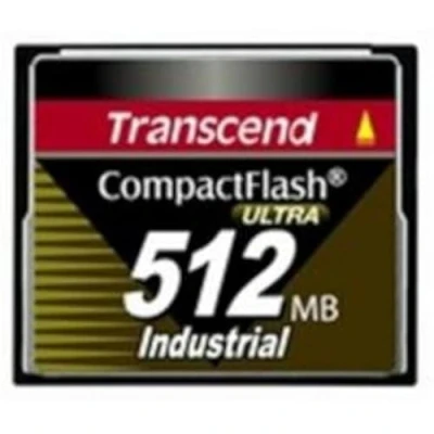Image of Transcend Industrial Compact Flash Memory Card 100x 512 MB