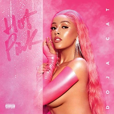 Image of Doja Cat Hot Pink vinyl 2020 UK LP 19439 71705 1