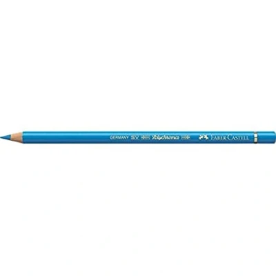 Image of Faber Castell Art &amp; Graphic Polychromos Colour Pencil, (152), Middle Phtalo Blue, For Art, Craft, Drawing, Sketching, Home, School, University, Colouring