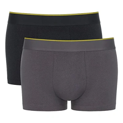 Image of Sloggi Men&#039;s EVER Airy Hipster C2P Briefs, BLACK COMBINATION, M