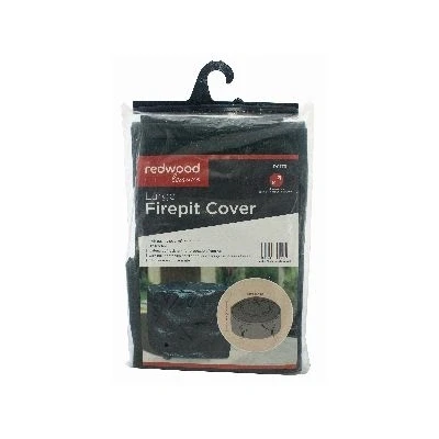 Image of 85cm Round Heavy Duty Fire Pit Cover By Redwood