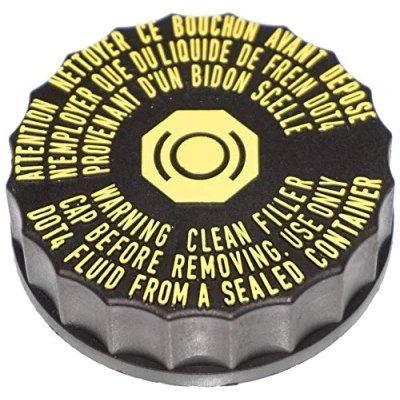 Image of BMW Brake Fluid Reservoir Tank Cover Filler Cap 34336851090 Genuine