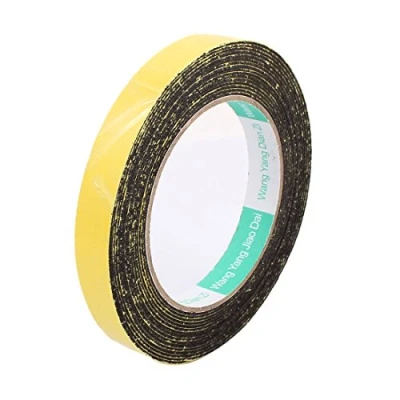 Image of Sourcingmap 15mm x 1mm Single Sided Self Adhesive Shockproof Sponge Foam Tape 5M Length for Door Window