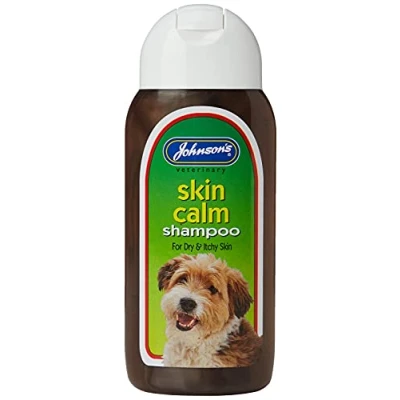 Image of Johnsons skin Calm Dog shampoo 200ml for dry and itchy