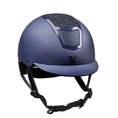 Image of Shires Karben Valentina Riding Hat Navy Blue 59 61cm