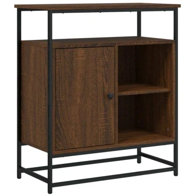 Image of vidaXL Sideboard Brown Oak 69x35x80 cm Engineered Wood