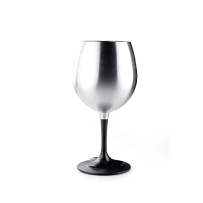 Image of GSI Outdoors 63310 Glacier Stainless Steel Nesting Red Wine Glass