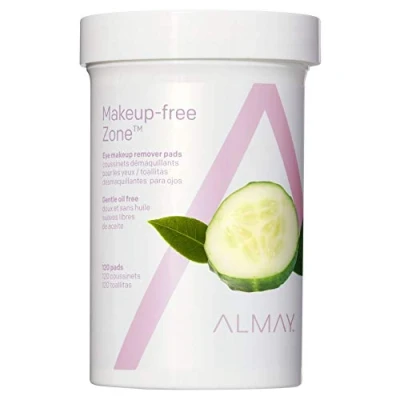 Image of Almay Oil Free Gentle Eye Makeup Remover Pads, 120 ct