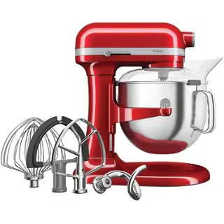 Image of KitchenAid Artisan Mixer Bowl lift 6.6l 5ksm70shx Candy Apple