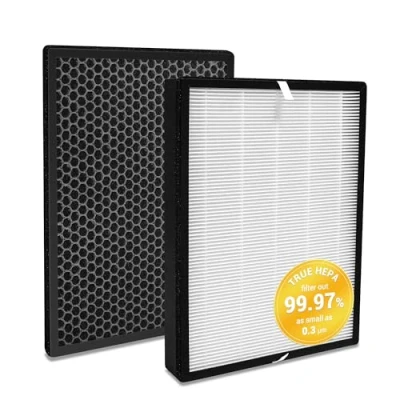 Image of FY2422/30 FY2420/30 Replacement Filter Set Compatible With Philips Air Purifier AC2889 AC2887 AC2882 Series 2000i, AC3829 3000i, 1 HEPA and Activated Carbon