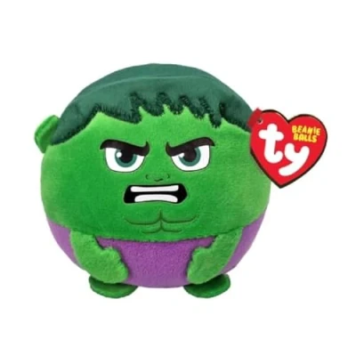 Image of TY The Incredible Hulk Marvel Beanie Balls Soft Plush Childrens Toy