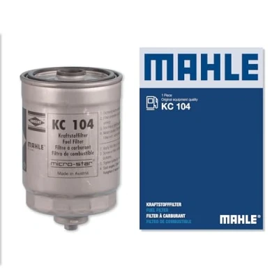 Image of 31261191, 8624522, 8683212 Fuel Filter MAHLE ORIGINAL KC 104 Spin on VOLVO: XC90 I, S60 XC70 I Cross Country