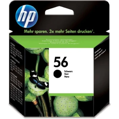Image of HP 56 Black Ink Cartridge C6656AE Original PSC 2100 2200 1310