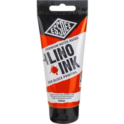 Image of Essdee Block Printing Ink, Vermillion, 100ml