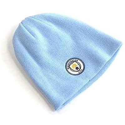 Image of Manchester City FC Authentic EPL Sky Blue Knitted Hat