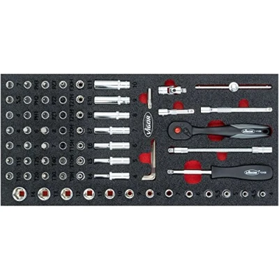 Image of Vigor Vigor_V4971 Socket Tool Set (67 Piece)