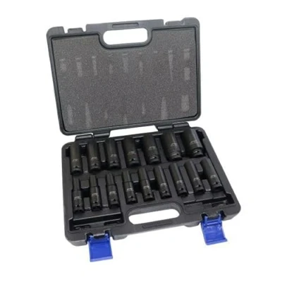 Image of US PRO Tools 16PC 1/2&quot; DR 12PT European Impact Sockets 10 32mm 7536