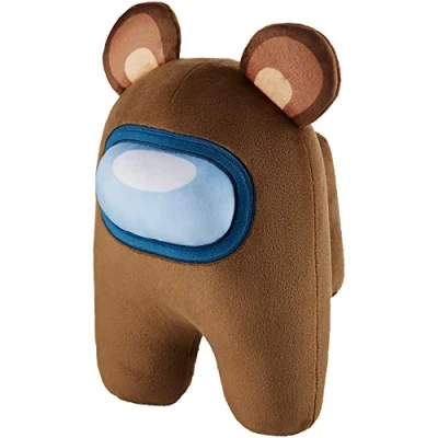 Image of Among Us Huggable Plush Series 2 Brown Bear 30cm Height