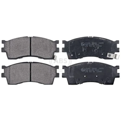 Image of 0K2N13328Z, 0K2N13328ZA, 0K9B63328Z, 0K9D03328Z, 58115FDA00 Brake pad set A.B.S. 37180 with acoustic wear warning KIA: Cerato Saloon, Rio I Estate