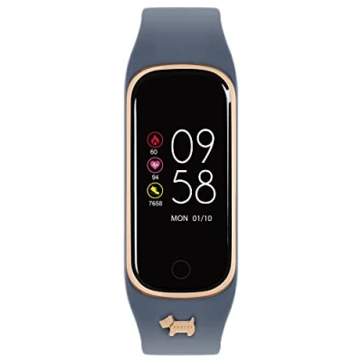 Image of Radley Women&#039;s Blue Digital Quartz Watch with Silicone Strap RYS08 2088