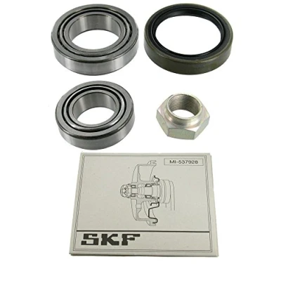 Image of 4330648, 4470124, 46444775, 55202791, 55225248 Wheel bearing kit SKF VKBA 1445 with shaft seal 55mm FIAT: Ducato I Van, Platform/Chassis