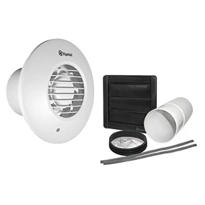 Image of Xpelair 4&quot; Simply Silent Extractor Fan, Round