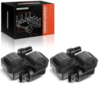 Image of 2x Ignition Coil Compatible with A B Class W169 W245 C W202 W203 S202 1997 2012 A0001587303