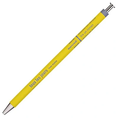 Image of Ballpoint Pen, 0.5 mm, Yellow