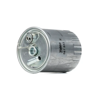 Image of 6110900852, 6110920201, 6110920601, 6680920101, 6680920201 Fuel Filter VALEO 587533 In Line 10mm 12mm MERCEDES BENZ: Sprinter 3 T Van, A Class