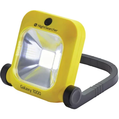 Image of NightSearcher Galaxy 1000 Rechargeable LED Work Light, LM, Portable Lighting for Workshop, Job Site, Garage