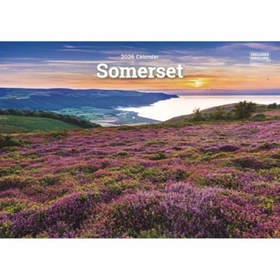 Image of Somerset A5 Calendar 2026