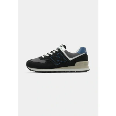 Image of New Balance U574 Unisex Trainers, Size: 6, Black shoes