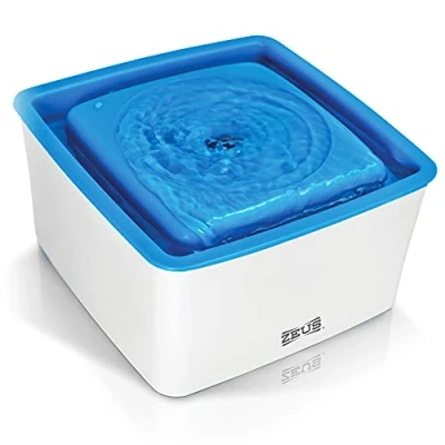 Image of Zeus Dog Mini Water Fountain for Small Dogs and Puppies, 1.5 L