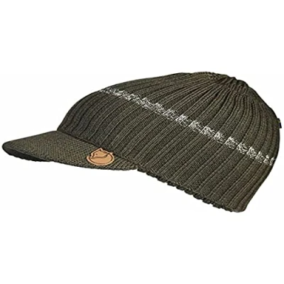 Image of Fjallraven Unisex Lappland Balaclava Cap Hat, Green, One Size UK