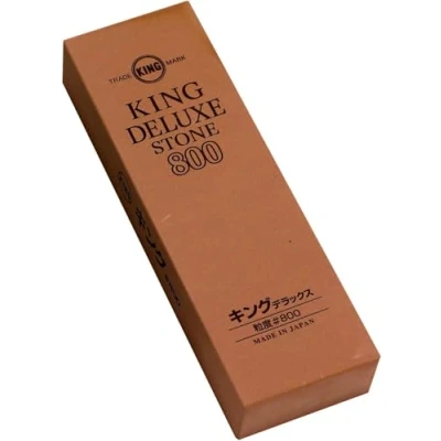 Image of King Deluxe Waterstone: 800 Grit Sharpening Stone Whetstone