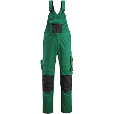 Image of Mascot 12169 442 0309 76C50 Size L76cm/C50 &quot;Augsburg&quot; Bib and Brace Green/Black