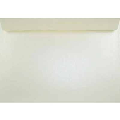 Image of Netuno 50 Large Cream Pearlescent envelopes DIN C4 229x324mm 9.01x12.75 inches 120gsm Majestic Marble Peel&amp;Seal Straight Flap no Window for Greeting Card Invitations Photo certificates Contract