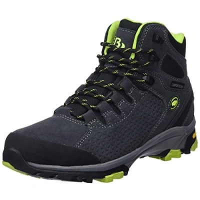 Image of Brütting Unisex Mount Trish High Cross Country Running Shoe, Anthracite Lemon, 12 UK
